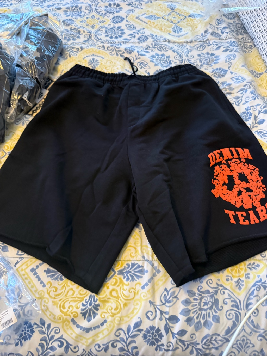 Denim Tears University Black Men’s Shorts